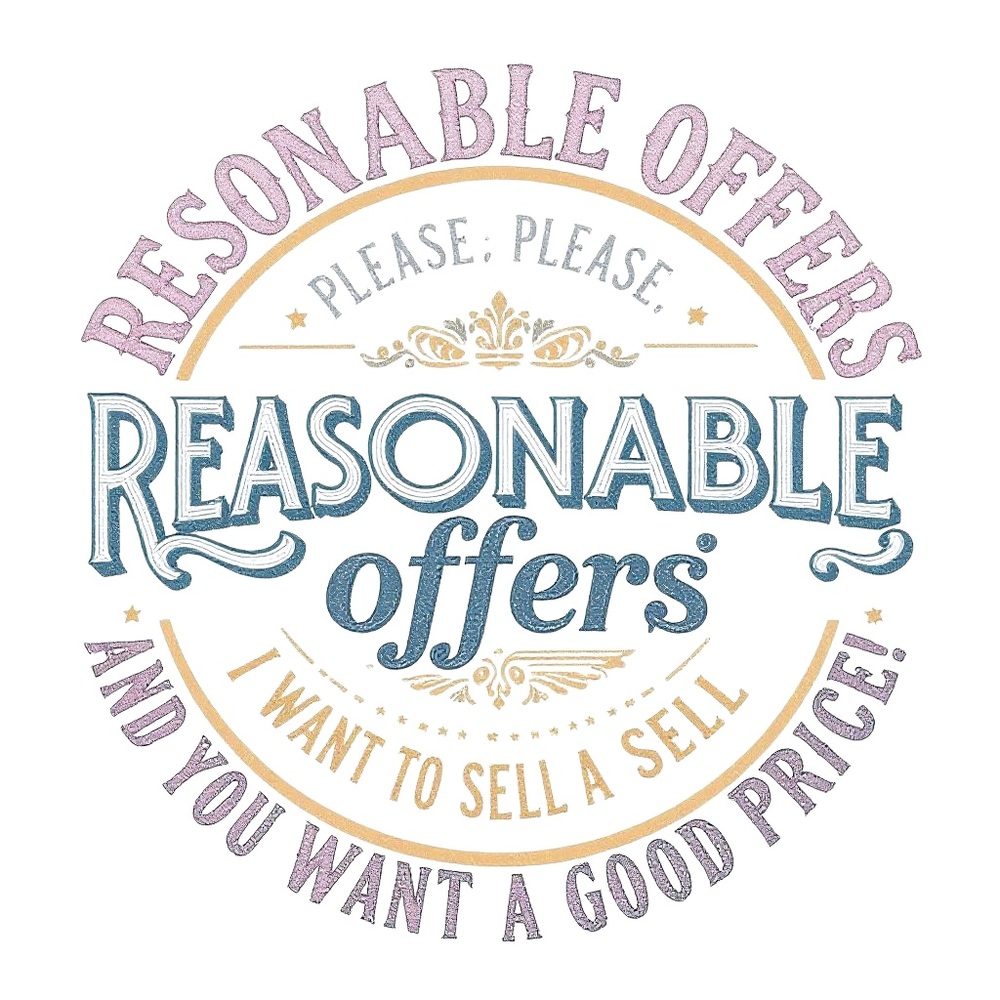 Graphic Tee with Reasonable Offers Design